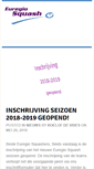 Mobile Screenshot of euregio-squash.nl